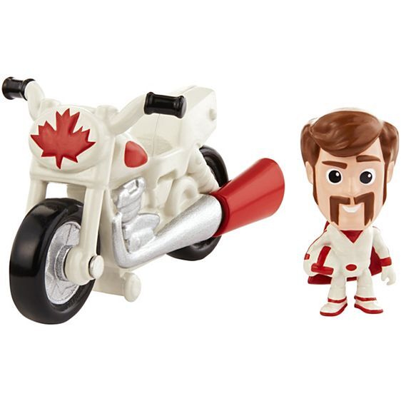 Mattel Disney Toy Story Minis Duke Caboom & Stunt Bike