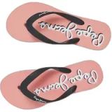 Pepe Jeans Bay Beach Pantoufles Zwart, Roze EU 38 Femme