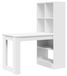 Bureau 122 x 67 x 145 cm Bois traité Blanc