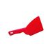 Maya Professional Tools 82900-3 ergonomische plamuurmes met 2 werkzijden, FBK/levensmiddelhygiëne, 100 mm x 240 mm, rood