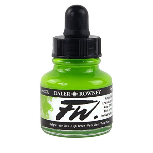 Daler Rowney FW Acrylverf - Lichtgroen - 29,5 ml