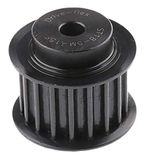 RS PRO Stalen tandriemschijf voor 15 mm riemen, 18 tanden/verdeling 5 mm, boring 6 mm