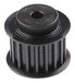 RS PRO Stalen tandriemschijf voor 15 mm riemen, 18 tanden/verdeling 5 mm, boring 6 mm