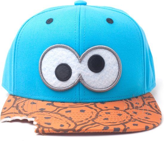 Difuzed Sesame Street - Cookie Bite Snapback Cap - 8718526096132