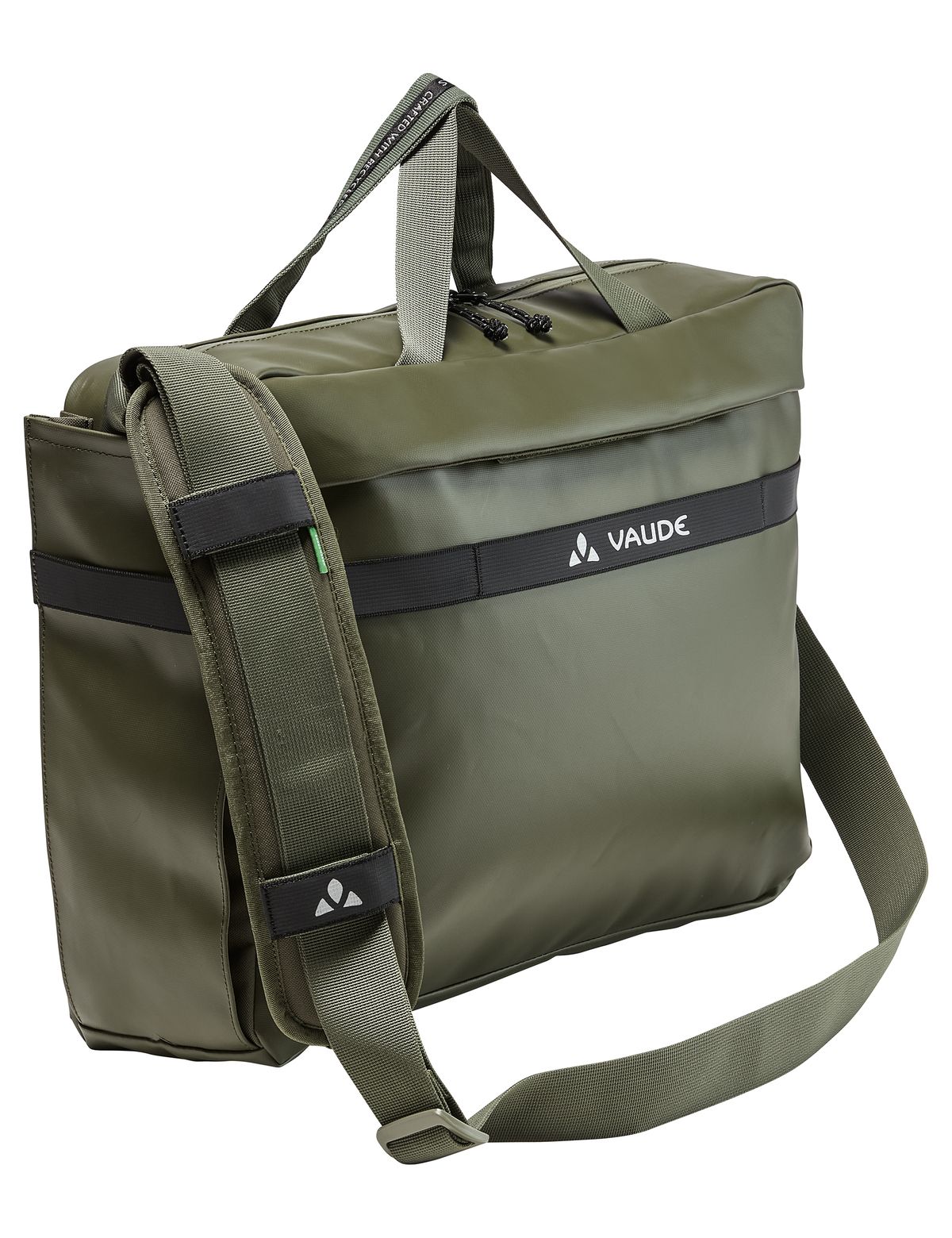 VAUDE Mineo Commuter Briefcase 17 - Khaki - 17L