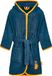 PLAYSHOES Badjas 'DIE MAUS PIRAT' marine / chocoladebruin / oranje