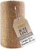 Creative Deco Jute Lint – Rol 20 cm x 10 m – DIY, Decoratielint Verpakking Cadeauverpakking