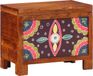 vidaXL Opbergbox, meerkleurig, 50 x 30 x 40 cm, massief acaciahout