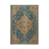 Paperblanks Flexi Turquoise Chronicles Midi - Gelinieerd