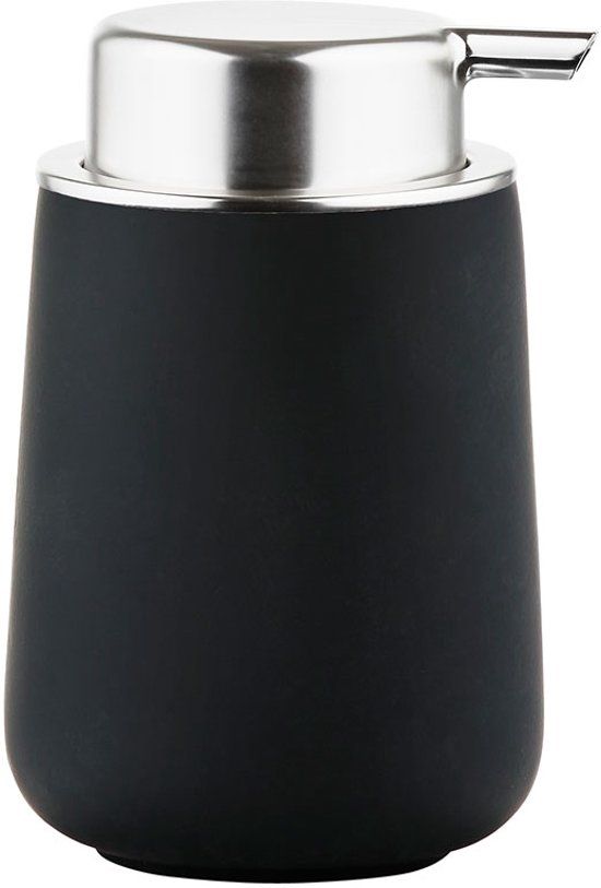 Zone Denmark Zeepdispenser - zwart - 8 x 8 x 11 cm