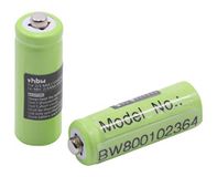 VHBW 2 x NiMH batterij 400 mAh (1,2 V) compatibel met draadloze telefoon Hagenuk Classico iDect X1, X1i, X11 vervangt 2/3 AAA, GP40AAA, GP40AAAM, GP40AAAMC