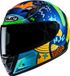 HJC Y10 Mika Jeugd Helm - Integraalhelm - Maat S - Meerkleurig