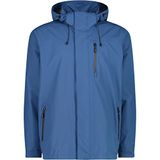 CMP Heren Regenjas met Afneembare Capuchon, Polyester, Blauw, 5XL
