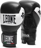 Leone (kick)bokshandschoenen Shock Zwart/Wit 12oz