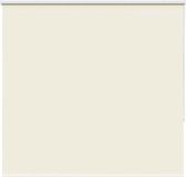 vidaXL Rolgordijn verduisterend 150x150 cm stofbreedte 146,6 cm gebroken wit