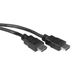 Standard HDMI kabel - versie 1.4 (4K 30Hz) / zwart - 2 meter