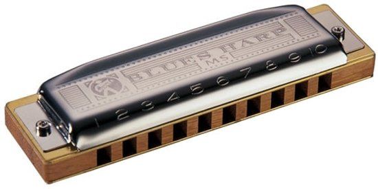 Hohner Bluesharp B mondharmonica