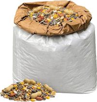 Lutopets Papegaaienvoer 15 kg – Zadenmengeling voor Papegaaien - Met Doppinda’s & Zonnepit - 14 Natuurlijke Ingrediënten - Voordelige Grootverpakking