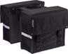 Bagoo Dubbele Fietstas - 34 Liter - Zwart