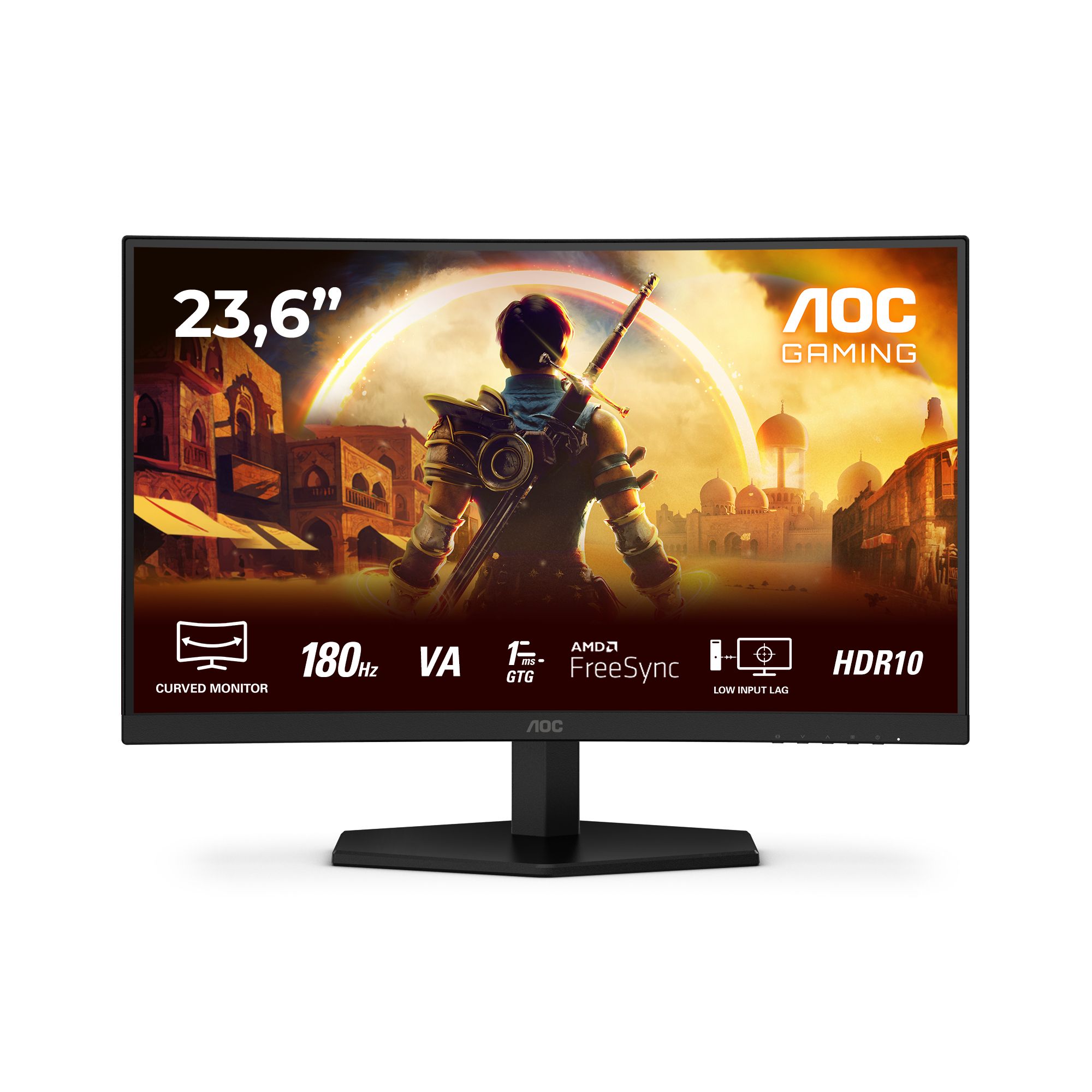 AOC G4 C24G42E 23.6" Full HD 180Hz Curved Gaming Monitor