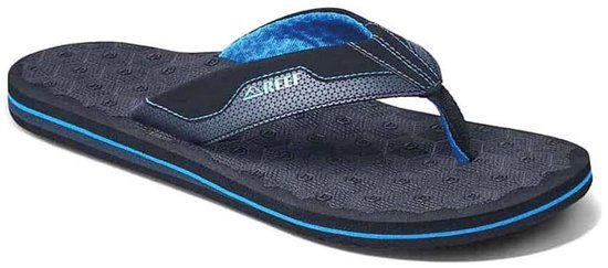 Reef The Ripper Flips Heren - Zwart/Blauw - US 11 / EU 44 - Casual Sandalen - 2023