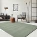 the carpet RELAX – Extra Zacht & Wasbaar Vloerkleed tot 30°C met Antislip – Fluweelachtige Structuur – Groen – 200 x 280 cm