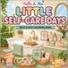 Little Nella & Moi Little Self-Care Days: Bold & Easy Coloring Book for Relaxation, Skincare, Beauty and Cozy Self-Care Moments