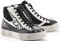 Alpinestars Stella Stated Flair Dames Motorschoenen - Zwart/Wit - Leer - Maat 7
