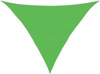vidaXL Zonnezeil Lichtgroen HDPE 2,5x2,5x3,5 m