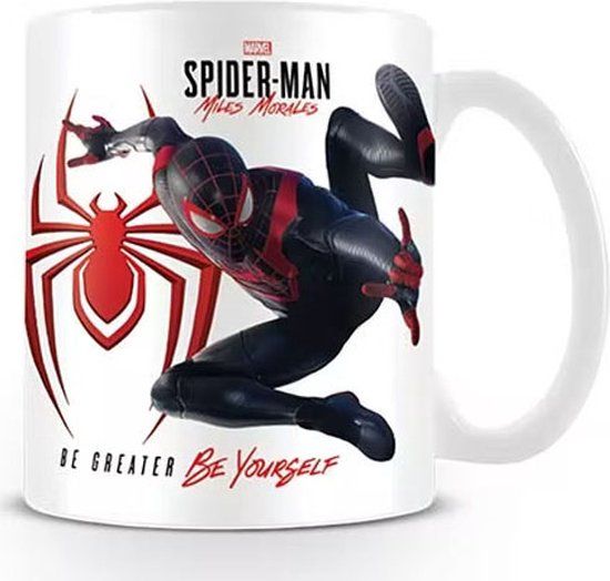 Marvel Spider-Man Miles Morales Iconic Jump Mok - Keramiek - 315 ml