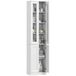 HOMCOM Badkamerkast (vloermodel) - Spaanplaat, MDF - 38 x 26 x 160 cm - Wit