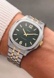 Timex Marquee Quartz Analoog Horloge Tweekleurig Kast Gemaakt Van 100% Roestvrij Staal En Een Band Van 100% Roestvrij Staal 41 TW2Y91400AJ, TW2Y91500AJ