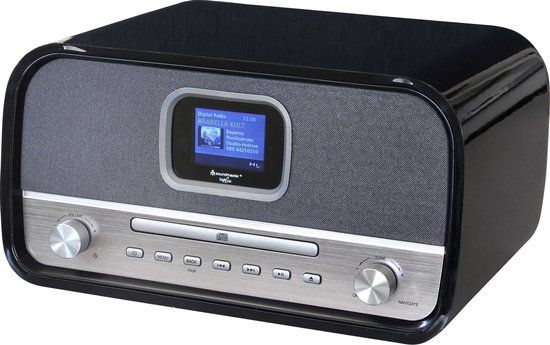 Soundmaster NMCDAB990BLACK - DAB+/FM Radio, CD Player, Bluetooth, USB - Black