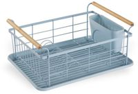 Utility Afdruiprek met metalen lekbak UTILITY Bleu