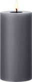 Ester & Erik Led Pillar kaars H15cm dark slate