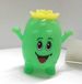 Matschige Gummi-Figur 9 cm mit Licht, hüpfend, Anti-Stress-Spielzeug, Farbmix