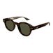 Montblanc MB0287S-002 48 Zonnebril voor heren, gerecyclede Ace zonnebril, sport, bruin (bruin), eenheidsmaat