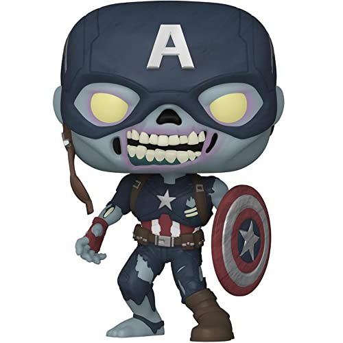 Funko POP! Wat als - Zombie Captain America - Super Size #58449