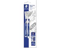 STAEDTLER Mars Micro Carbon 250 - Blister 2 etuis 12 vullingen grafiet 0,7 mm Hb