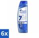 Head & Shoulders Pro-Expert 7 Anti-Roos Shampoo - 6 x 250 ml