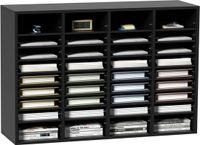Vevor Brievenbak Bureau-organizer 997 x 305 x 680 mm, 36 Vakken, Zwart
