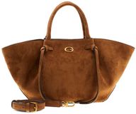 GUESS Allegra Girlfriend Satchel Cognac