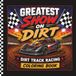 Greatest Show on Dirt Track Racing Coloring Book for Kids
