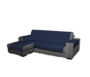 Trendy Waterdichte en Doubleface bankhoes, Donkerblauw 240cm, 100% microfiber