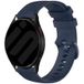 Strap-it Samsung Bracelet silicone de luxe Samsung Galaxy Watch 6 - 44mm (bleu foncé)
