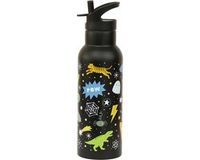 A Little Lovely Company XL Dubbelwandige RVS drinkfles thermos - Galaxy