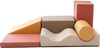 Iglu Softplay Foam Speelblokken Set (7 Delig) - Pastel Roze