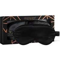 Crystallove Men Silk Eye Mask - Slaapmasker