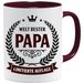 Welt Bester Papa Mok Papa Vertertag met spreuk Koffiemok als vaderdagcadeau Verjaardag Cadeau-idee Vaderdag Verjaardagscadeau