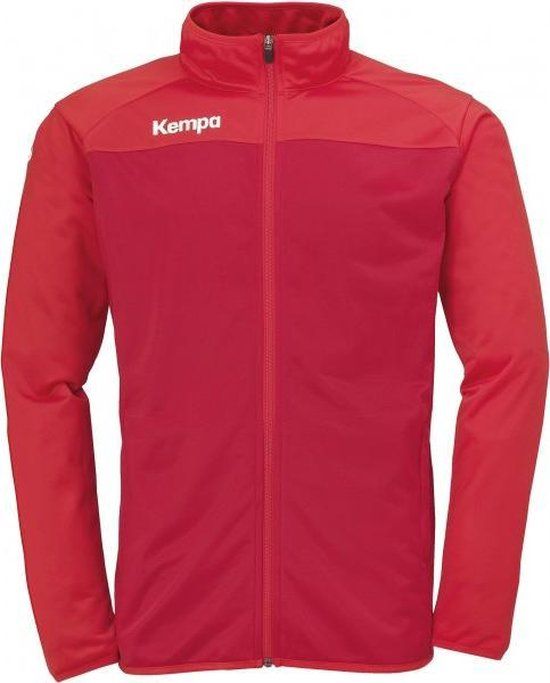 Kempa Prime Poly Jacket Kids Chili Red-Red Size 164 - Unisex
